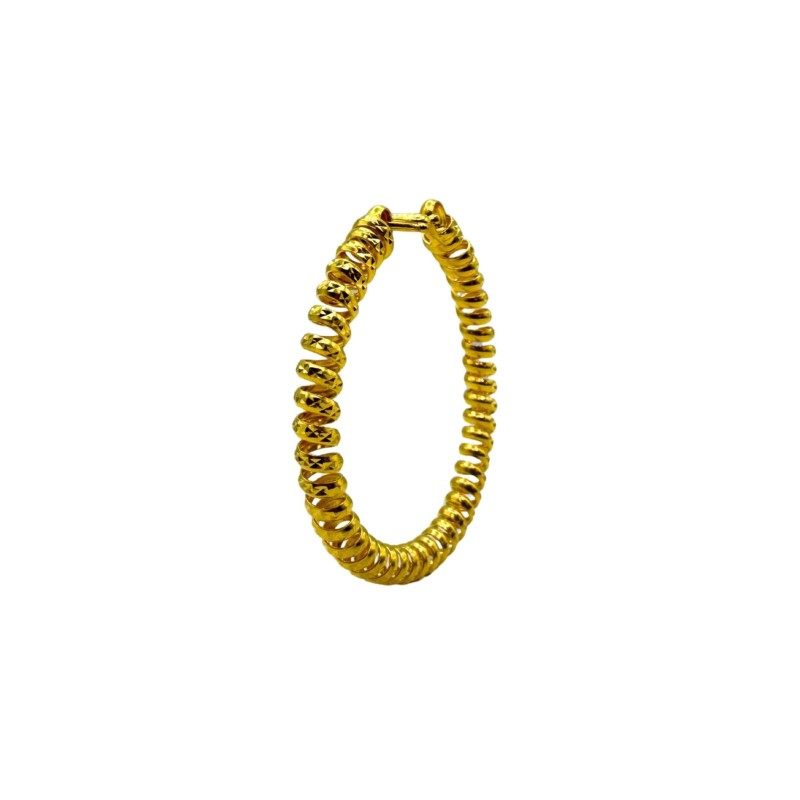 Gelang Getah Rambut Emas 916/22K