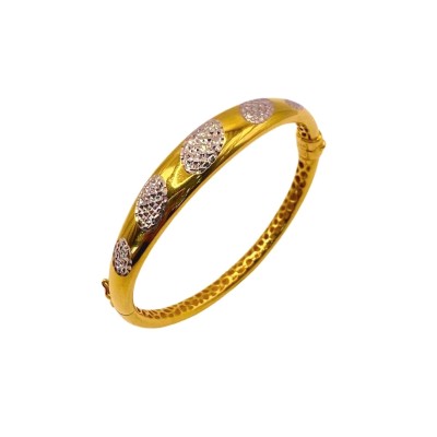 STM DIAMOND CUT bangle