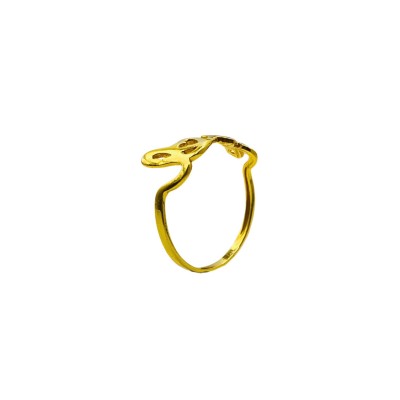 Cincin Love Emas 916/22K