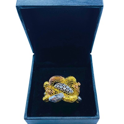 Cincin Adira Emas, Chrome dan Rose Gold 916/22K