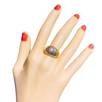 Cincin Lintah Emas, Chrome dan Rose Gold 916/22K