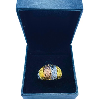 Cincin Lintah Emas, Chrome dan Rose Gold 916/22K