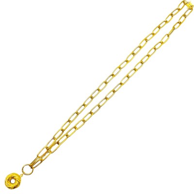 PAPERCLIP DONAT gold