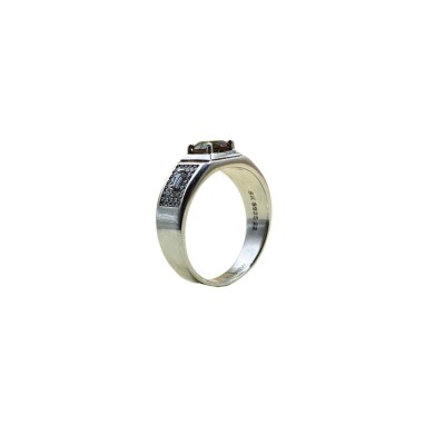 Cincin Permata Hijau 925/Perak