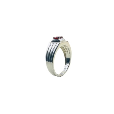 Cincin Permata Merah 925/Perak