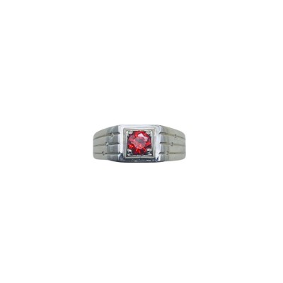 Cincin Permata Merah 925/Perak