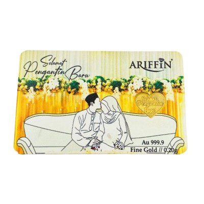 GOLD BAR SELAMAT PENGANTIN BARU 0.20 GRAM