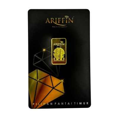 GOLD BAR ARIFFIN 5 GRAM EMAS 999/24K