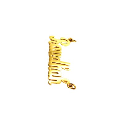 RAUDHAH NAME pendant