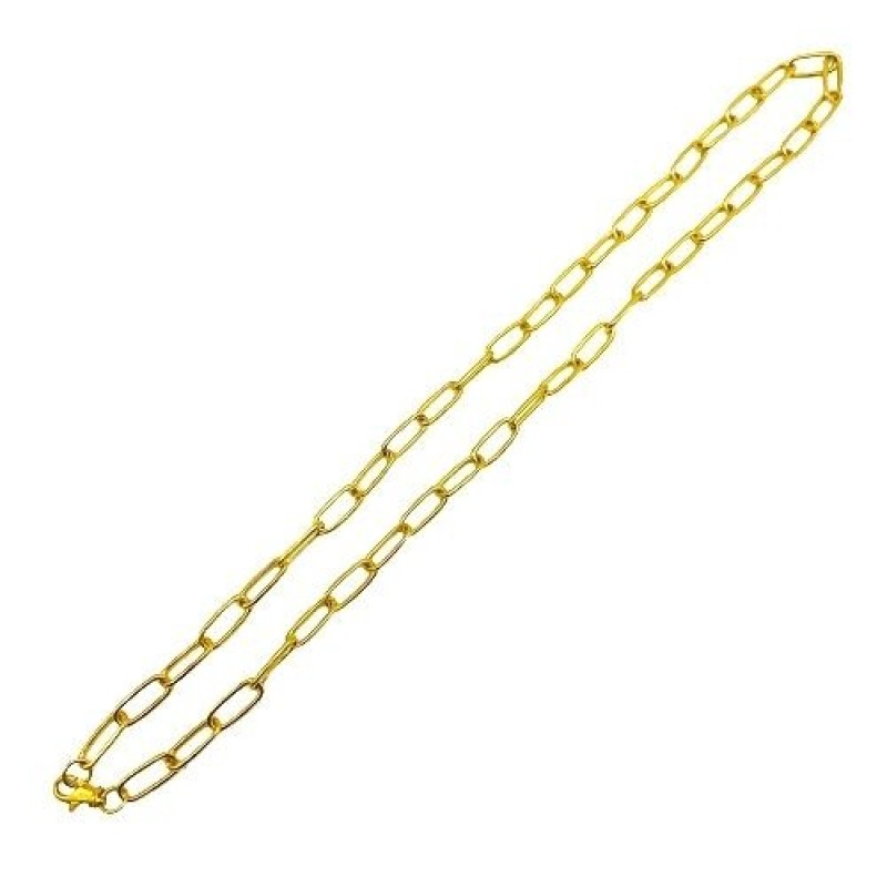 Rantai Leher Tiffanyc Emas 916/22K