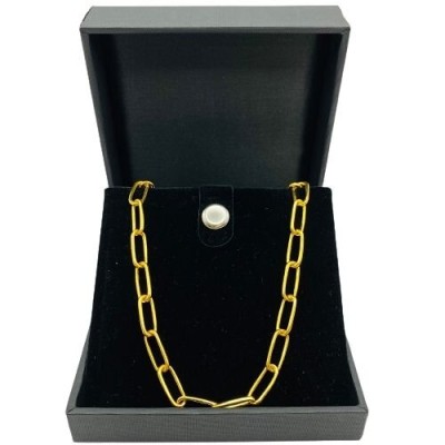 Rantai Leher Tiffanyc Emas 916/22K