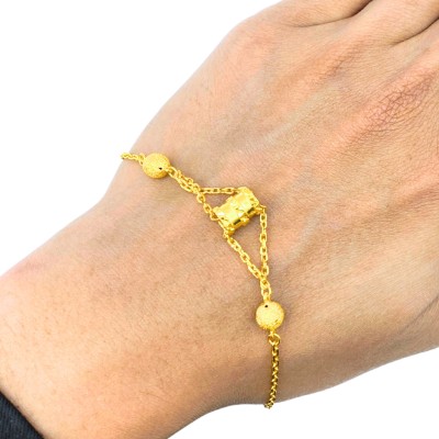 Rantai Tangan Sauh Boba Emas 916/22K Rantai Tangan Sauh Boba Emas 916/22K