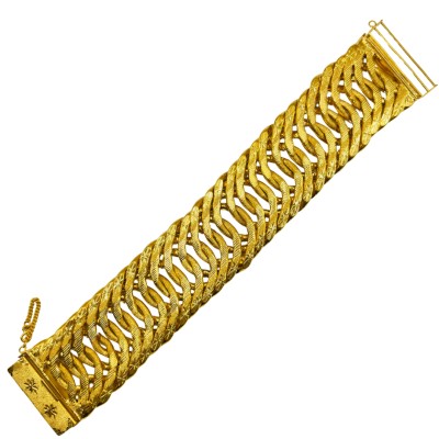 Rantai Tangan Lipan Kait 4 Emas 916/22K