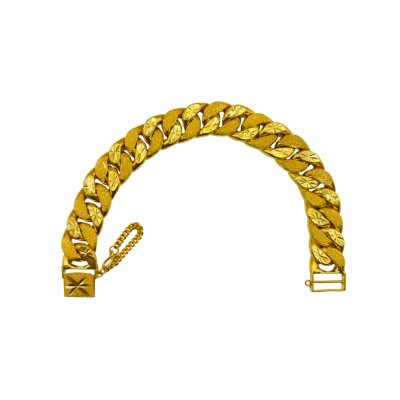 Rantai Tangan Tapak Gajah Emas 916/22K