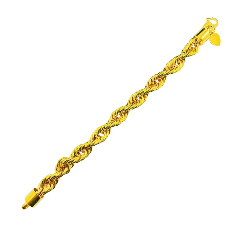 Rantai Tangan Pintal Emas 916/22K