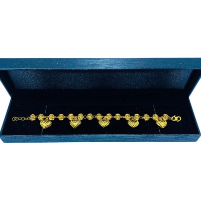 Rantai Tangan Boba Love Emas 916/22K