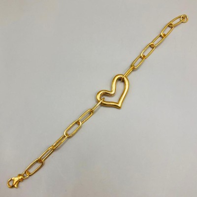 PAPERCLIP LOVE gold