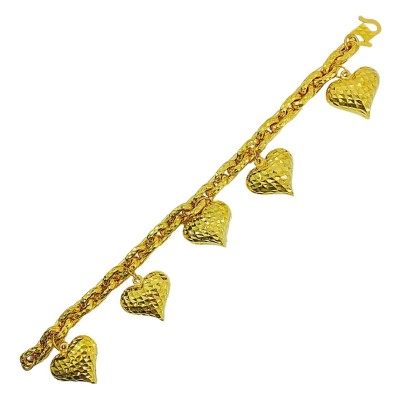 Rantai Tangan Sauh Love Emas 916/22K